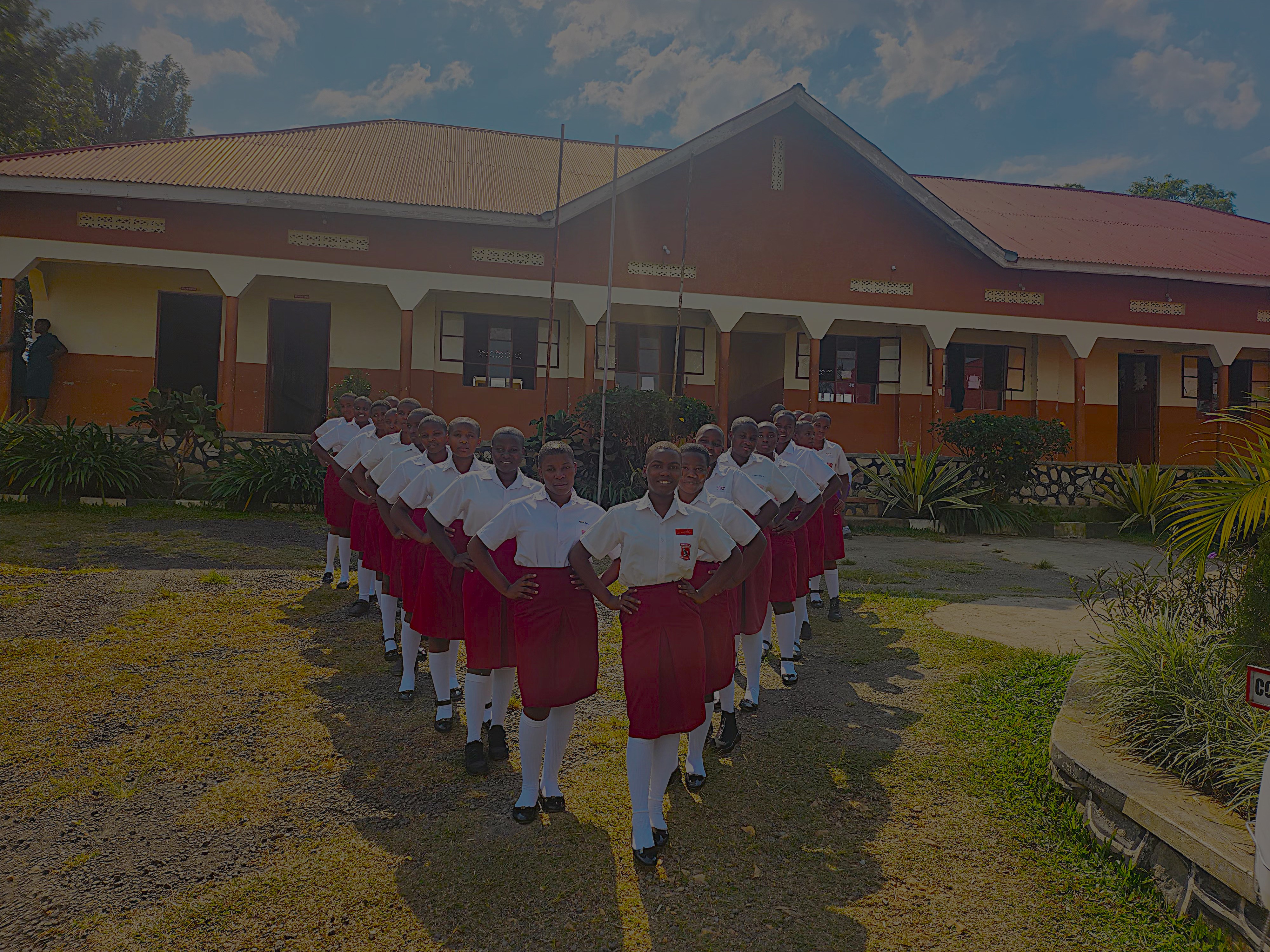 Students at Timbitwire Girls' School